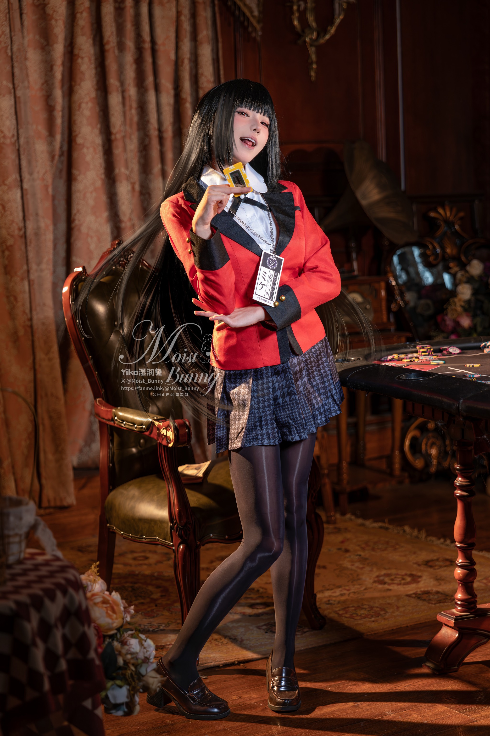 咬一口兔娘 – NO.200 (Yiko湿润兔) 狂赌之梦 [90P1V]-XikXak